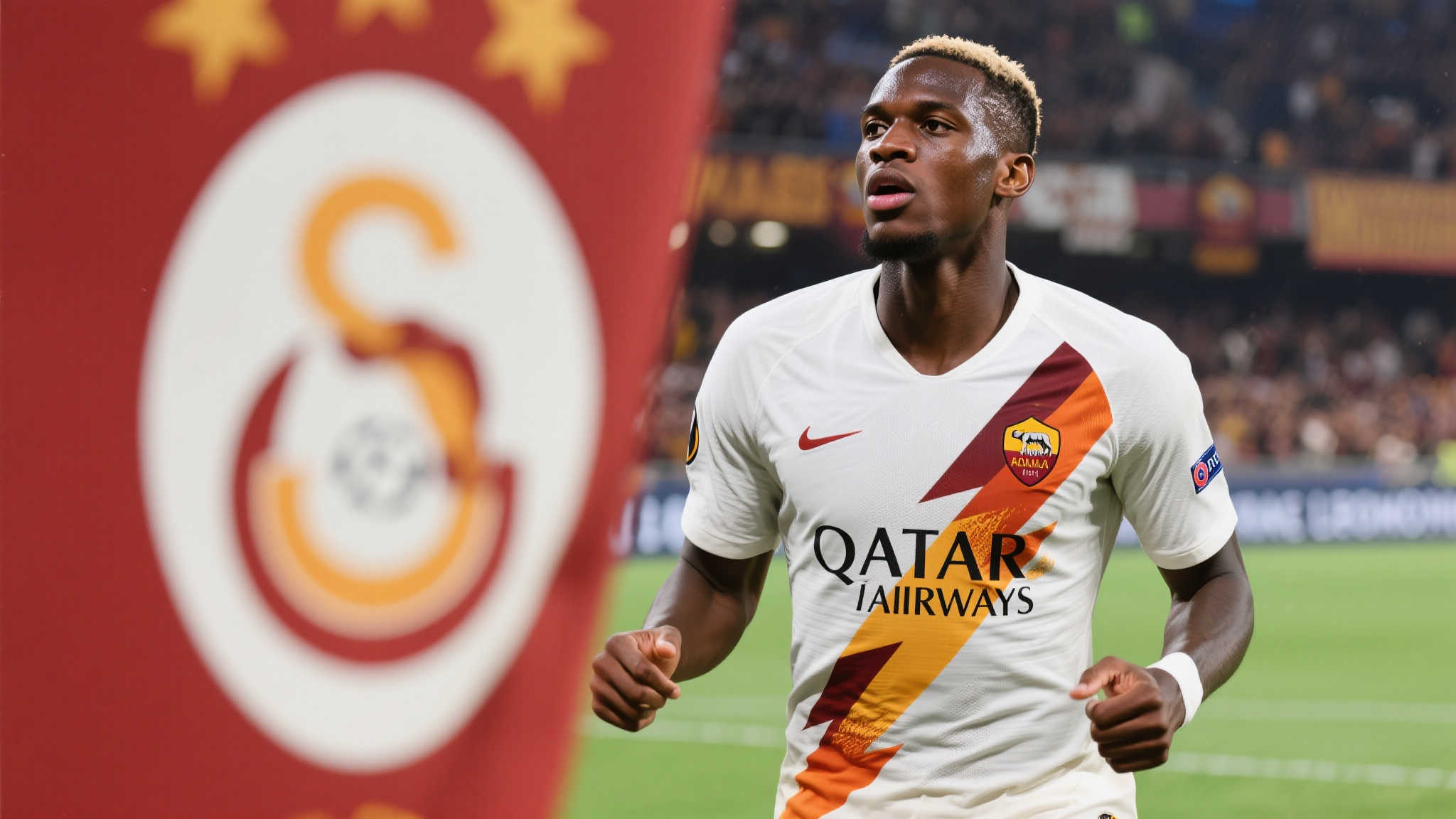 记者：加拉塔萨雷暂缓与恰20谈判，静候奥斯梅恩回应